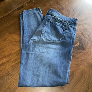 Democracy Ab Technology Jeans Gr. 14 Medium Wash Used Jeans - Bild 1 von 8