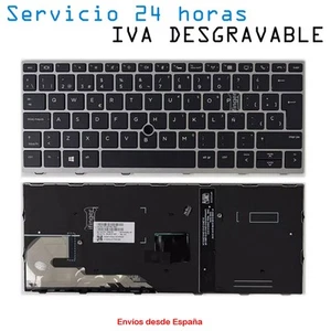 Teclado Español para HP EliteBook 830 G5 TRACKPOINT DSD_MD - Imagen 1 de 5
