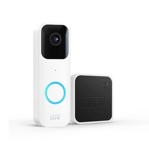 Blink Video Doorbell + Sync Module 2 HD-Kamera und Audio Klingel Weiß NEU & OVP - Bild 1 von 6