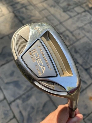 Damas Adams a12 OS 6 Hierro Híbrido con Mujeres Flex Hi Lanzamiento Gráfico Eje Foto 1 de 4