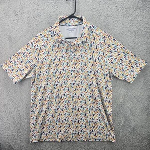 Johnston And Murphy XC4 Shirt Mens XL Multicolor Fruit Performance Polo Stretch - Picture 1 of 8