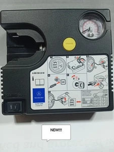 GENUINE MERCEDES A B C E CLASS TYRE PUMP AIR COMPRESSOR INFLATOR 12V 120W NEW!!! - Picture 1 of 1