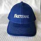 Men's Fastenal Adjustable Strapback Cotton Baseballcap Outdoor Hat Blue (Mac62)