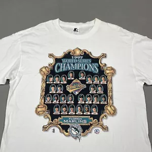 Camiseta De Colección Florida Marlins Para Hombre Grande Starter 1997 Serie Mundial Años 90 Béisbol - Imagen 1 de 16