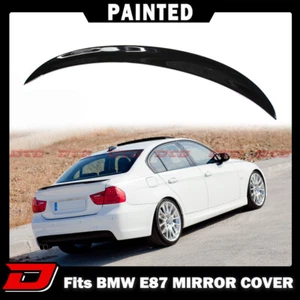 Fits BMW 3 Series E90 Sedan 06-11 P Look Trunk Spoiler Painted #475 - Picture 1 of 5