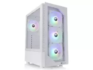 Thermaltake View 200 TG PLUS ARGB Mid-Tower Case - Snow CA-1X3-00M6WN-01 - Picture 1 of 5
