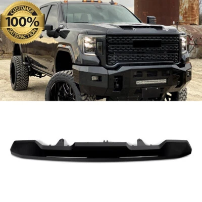Front Top Grille Molding Trim Gloss Black For 2020-2023 GMC Sierra 2500HD 3500HD - Изображение 1 из 4