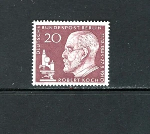 Alemania Berlín 1960 Dr. Robert Koch bacteriólogo SC 9N173 MNH - Imagen 1 de 1