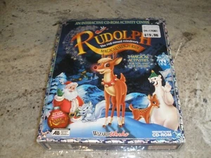 NEW RUDOLPH MAGICAL SLEIGH RIDE PC GAME IN BOX 1998 - Picture 1 of 5