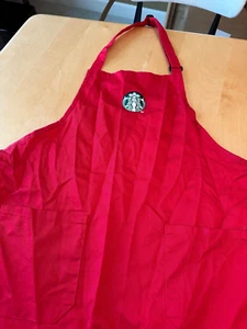STARBUCKS COFFEE RED BARISTA SCHÜRZE - Bild 1 von 4