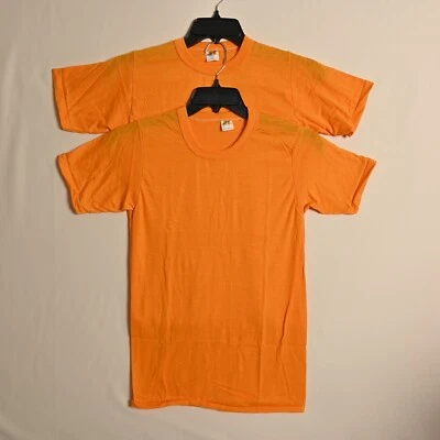 Vintage Russell Athletic Gold T-Shirts Size S - Lot of 2 - 4120 - 27 - Image 1 of 4