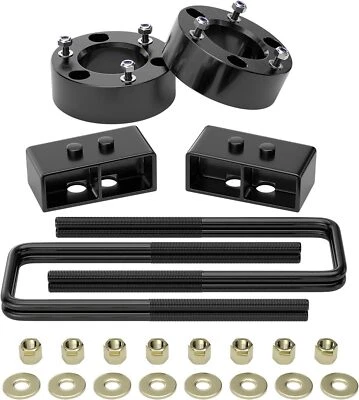 Kit de elevação de nivelamento suspensão traseira dianteira 3" Ford F150 2004-2020 2WD 4WD - Imagem 1 de 4