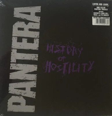 PANTERA-History Of Hostility (Silver vinyl)-Vinyl LP-Brand New/Still sealed_L... - Image 1 of 2