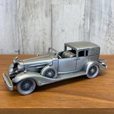 Danbury Mint 1933 V-16 Cadillac Town Car Pewter 9.9oz collectors car - Image 1 of 4