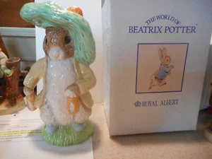 Beatrix Potter Mr. Benjamin Bunny Talla Grande Royal Albert con Caja 210026 - Imagen 1 de 7