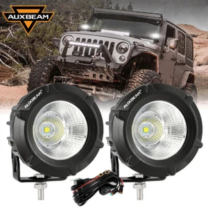 AUXBEAM 2 piezas 3.5" 4"ED Luz de Trabajo Punto Inundación Combo Todoterreno para Camioneta ATV - Imagen 1 de 12