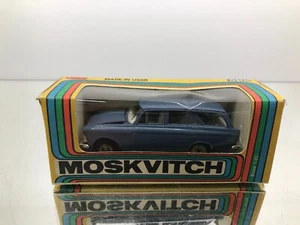USSR MOSKVITCH 426 - BLUE 1:43 - GOOD CONDITION IN BOX - 292 - Picture 1 of 9