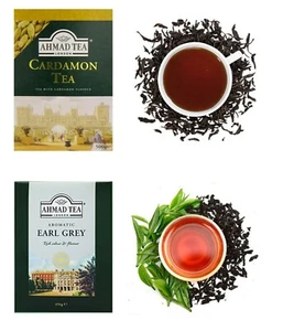 AHMAD TEA tè cardamomo e tè grigio conte 500 g tè a foglia sciolta nero - Foto 1 di 5