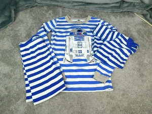 Hanna Andersson Pajamas Boys 12 Star Wars C3PO 3 Piece Set Shorts Organic Cotton - Picture 1 of 5
