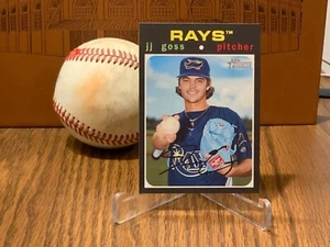 JJ Goss, Tampa Bay Rays Rising Prospect - 2020 Topps Heritage Minors - Picture 1 of 2