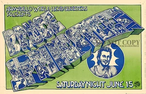 Bruce Springsteen Poster 11 X 17 | RARE 1974 Armadillo World Headquarters | Art - Picture 1 of 1
