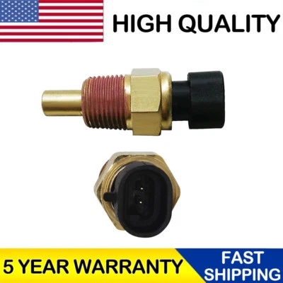 Coolant Temperature Sensor Water Temp Sender for GMC Chevrolet Pontiac Cadillac - Image 1 of 4