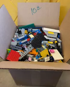 Authentic LEGO 10 Pound Lot From Bulk WASHED AND SORTED 99.9% LEGO Bricks Pieces - Picture 1 of 6