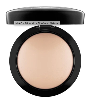 MAC Mineralize SKINFINISH NATURAL Silky Face Powder in MEDIUM DEEP Full Size 10g - Image 1 of 4