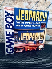 Jeopardy NINTENDO GameBoy Authentic Game CIB MINTY FRESH Retro Tv Show Trebak