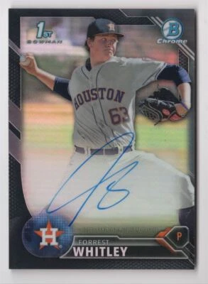 2016 Bowman Draft Picks & Prospects Chrome Pick Autographs Black Refractor - Image 1 of 2