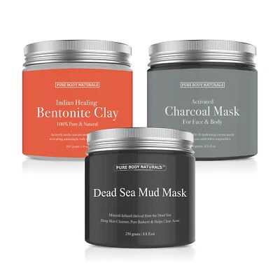Pure Body Naturals Premium Face Mask Collection Gift Set - Image 1 of 4