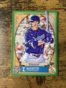 Zach McKinstry 2021 Topps Gypsy Queen Rookie Green Border Card RC #257 Los - Imagen 1 de 2
