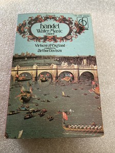 Handel Water Music Complete.”With Rare MFP  Card Outer” Cassette