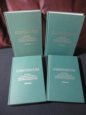 Continuum: Problems in French Literature Vols. 1,2,3,5 [1989-1993] - Image 1 of 4