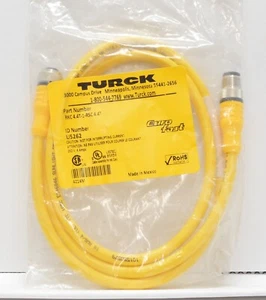 NUEVO Cable de extensión de actuador y sensor Turck RKC 4.4T-1-RSC 4.4T - U5262 - Imagen 1 de 2