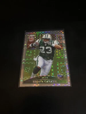 Shonn Greene 2009 Topps Chrome Xfractor RC Jets TC176 - Image 1 of 2