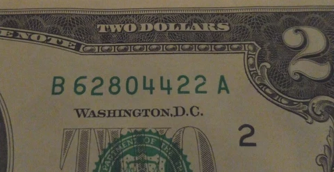 2017A Odometer Error $2 Two Dollar Bill 2 Pairs Fancy Serial Number CRISP UNCIRC Cover