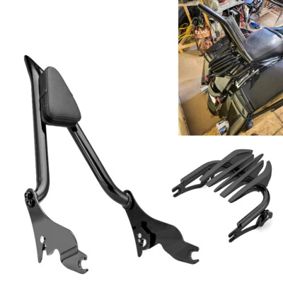 Respaldo de pasajero 27" barra Sissy portaequipajes para Harley CVO Road Glide 09-25 Foto 1 de 4