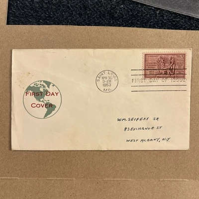 US Scott # 1020 3c Louisiana Purchase FDC  - Image 1 of 4