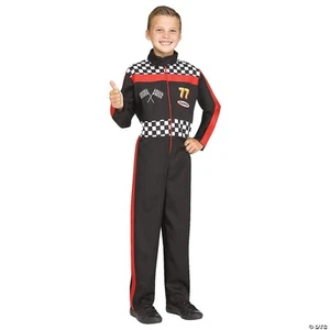 Kids Race Car Driver Costume - Fun World Halloween Costumes - Picture 1 of 3