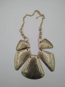 Vergoldete Halskette mit Kettenglied - Bild 1 von 4