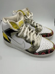Nike SB De La Soul Dunk High Top Shoes Sneakers 2014 Size 4 GUC - Picture 1 of 13