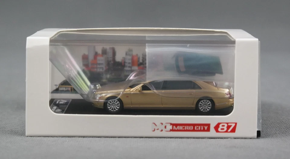 herpa MicroCity87 87MC000024 Maybach 62S - gold (2002-2013) 1 87 NEU OVP