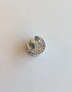 LFL Sterling Silver & CZ Star Wars Rebel Alliance Symbol Bracelet Charm - Picture 1 of 10