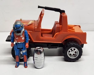 VINTAGE 1985 KENNER MASK M.A.S.K GATOR JEEP komplett mit Dusty Hayes & Helmet Bomb - Bild 1 von 13