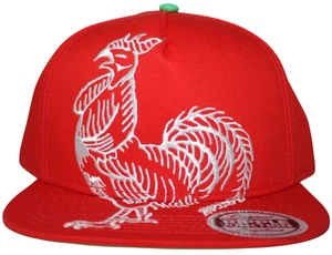 Ripple Junction Sriracha Red Snapback Cap Hat Hot Chilli Sauce - Picture 1 of 17