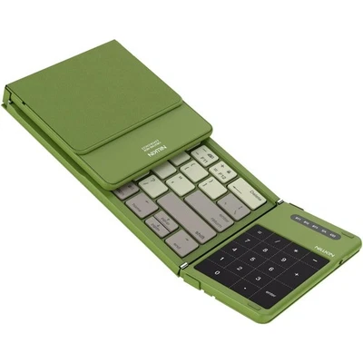 Pocket Foldable Keyboard with Touchpad & Wireless Bluetooth, Portable Travel ... - Image 1 of 4