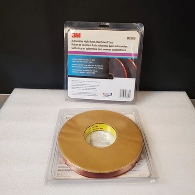 Cinta de fijación acrílica automotriz 3M 06389 Plus 45 mil (7/8 pulg. x 20 yd.) Cantidad-2 Foto 1 de 4