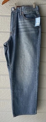 Lucky Brand 181 Jeans Mens 36x30 Relaxed Straight Denim Handcrafted New With Tag - Image 1 of 4
