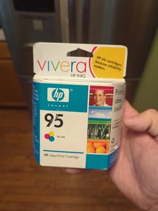 HP 95 Ink Cartridge Tri-Color Sealed OEM Genuine Warranty Expired 08/2007 - Picture 1 of 5